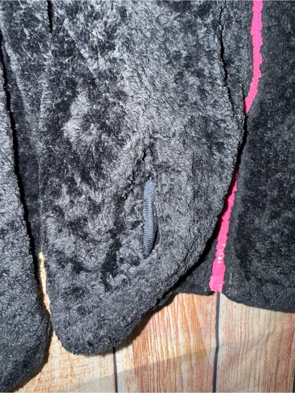 Columbia Girls size XS 6/6X Black Fireside Sherpa Jacket